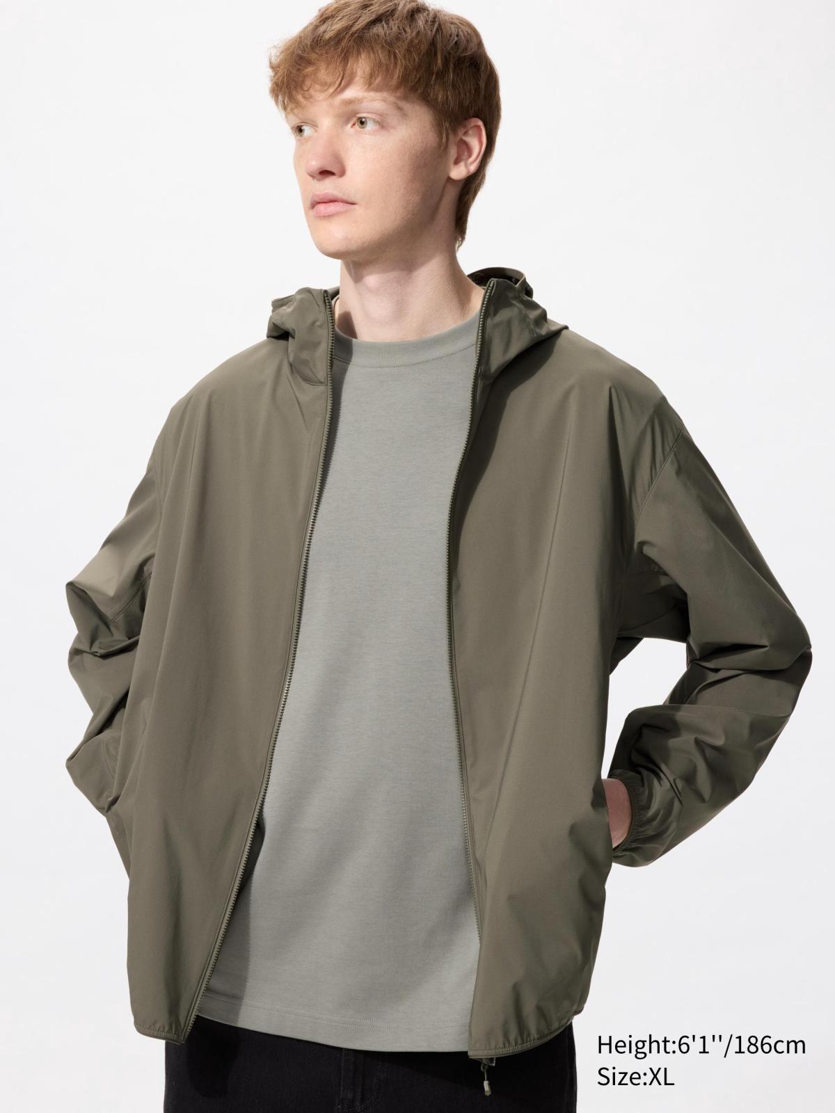 男裝XS-4XL 可攜式防曬連帽外套 475031