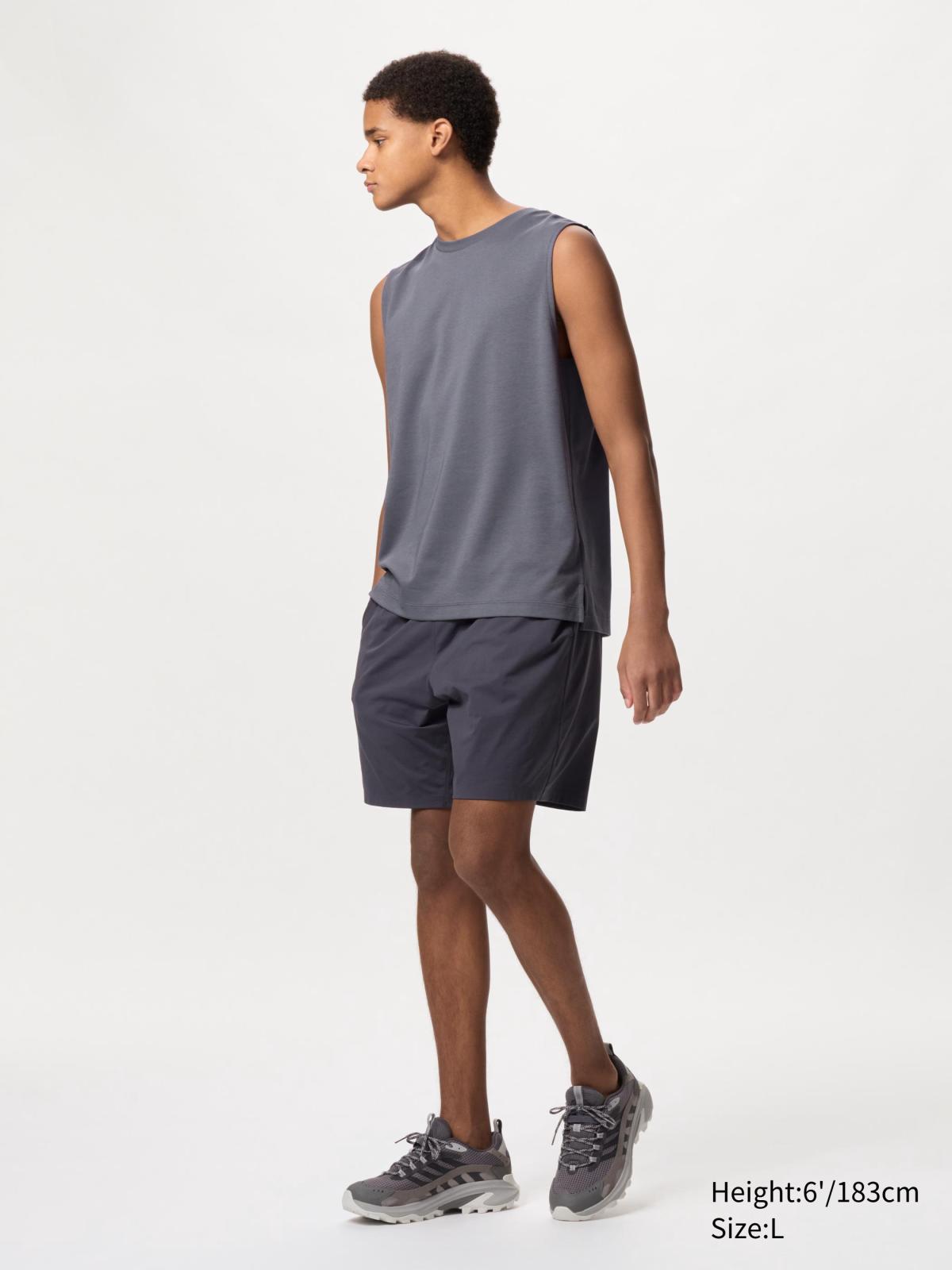 AIRism Cotton Sleeveless T-Shirt