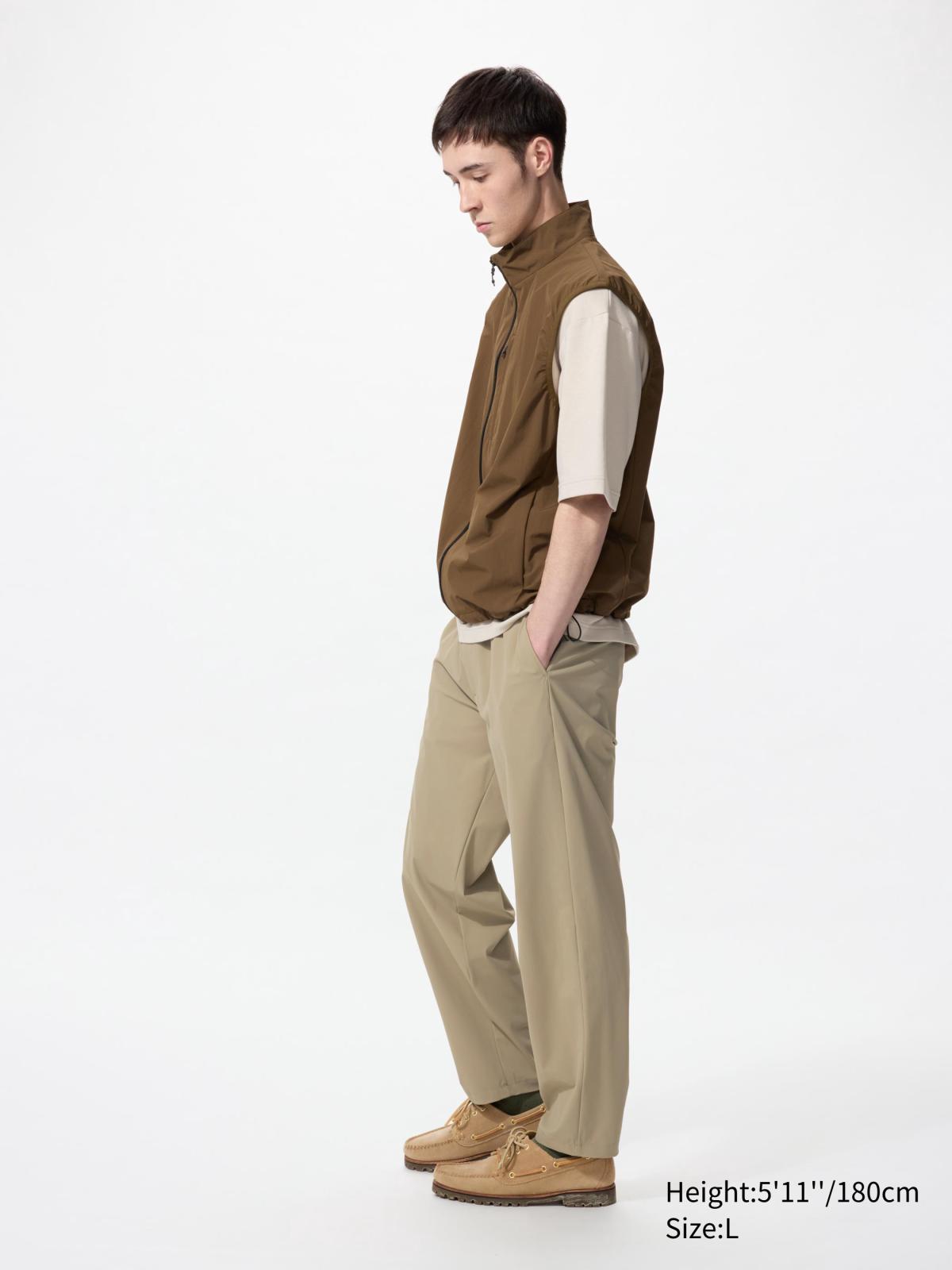男裝, XS-3XL 特級彈性長褲 475598
