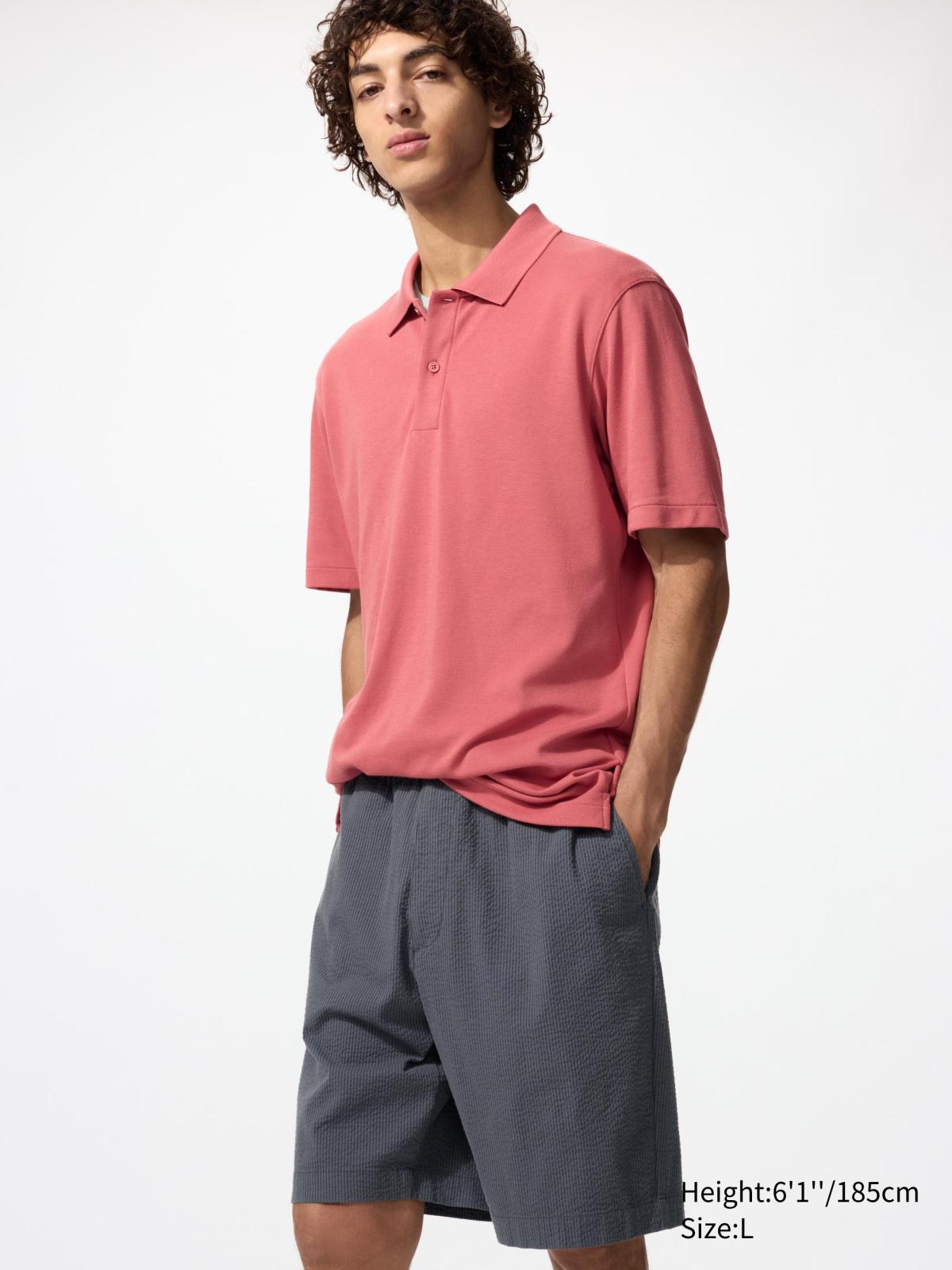 男裝, XS-3XL 棉質彈性短褲(泡泡紗) 467233 474123