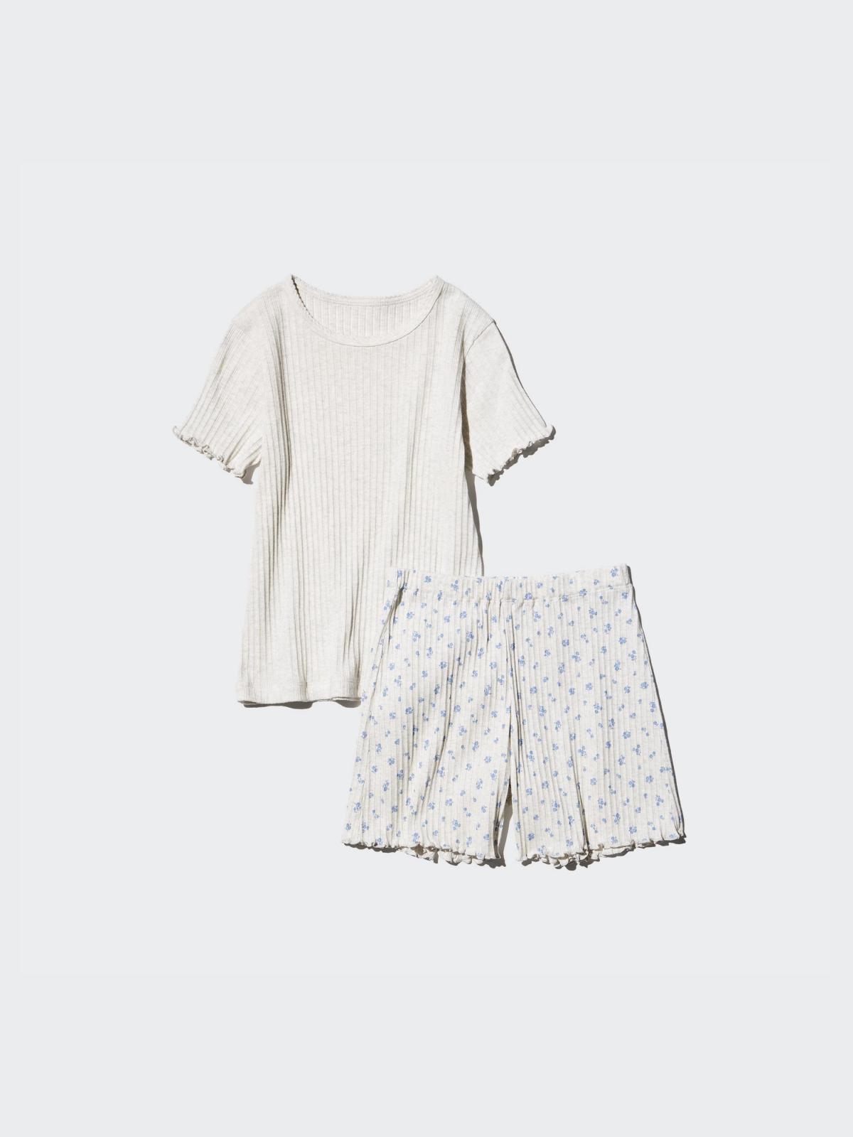 女童, 130cm-150cm 休閒服組(短袖)(花) 474821