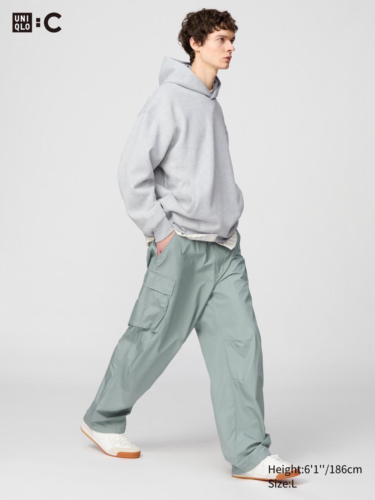 男裝XS-3XL 寬版工裝長褲 476193