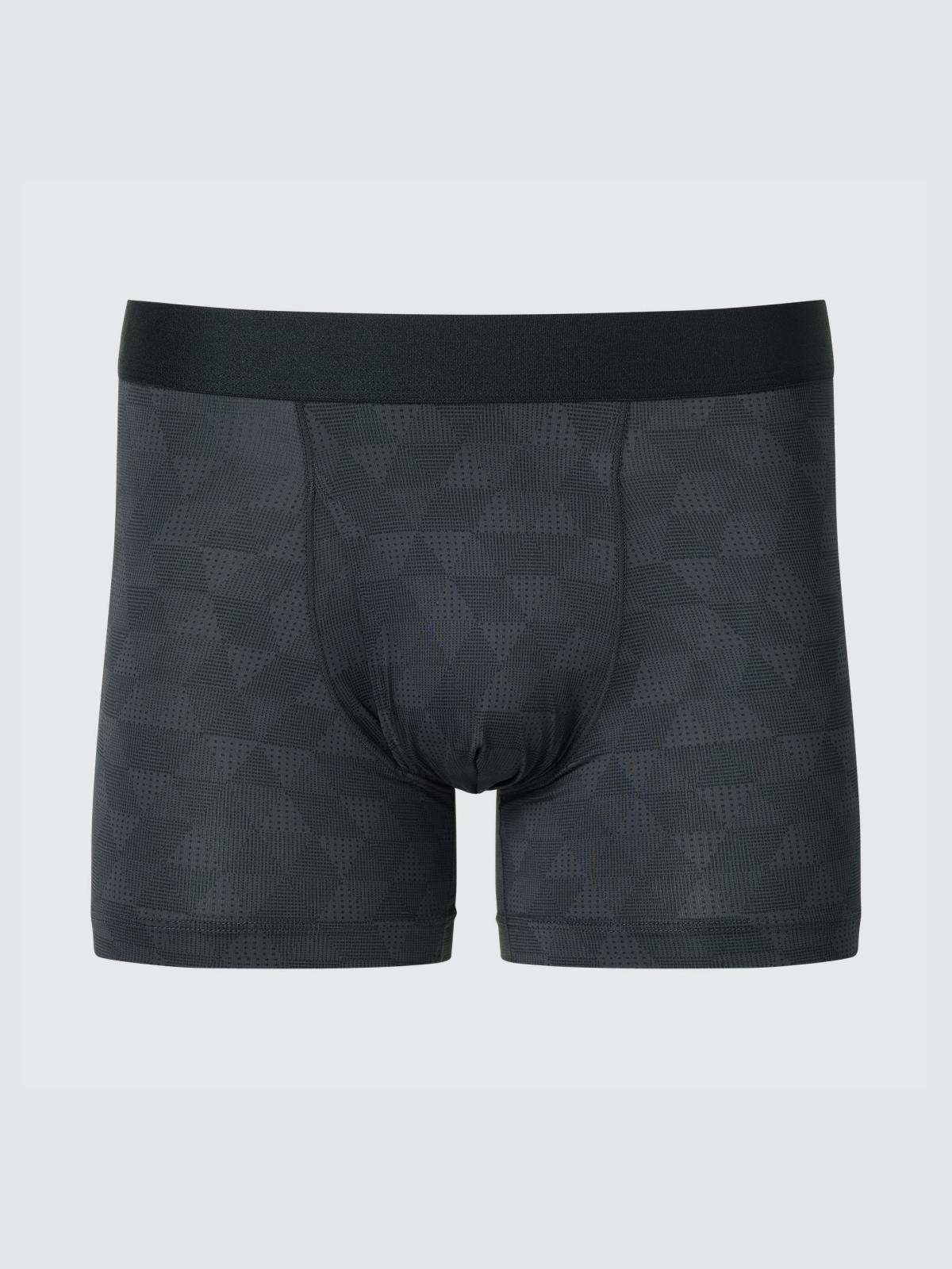 男裝, S-3XL AIRism印花平口內褲 474295
