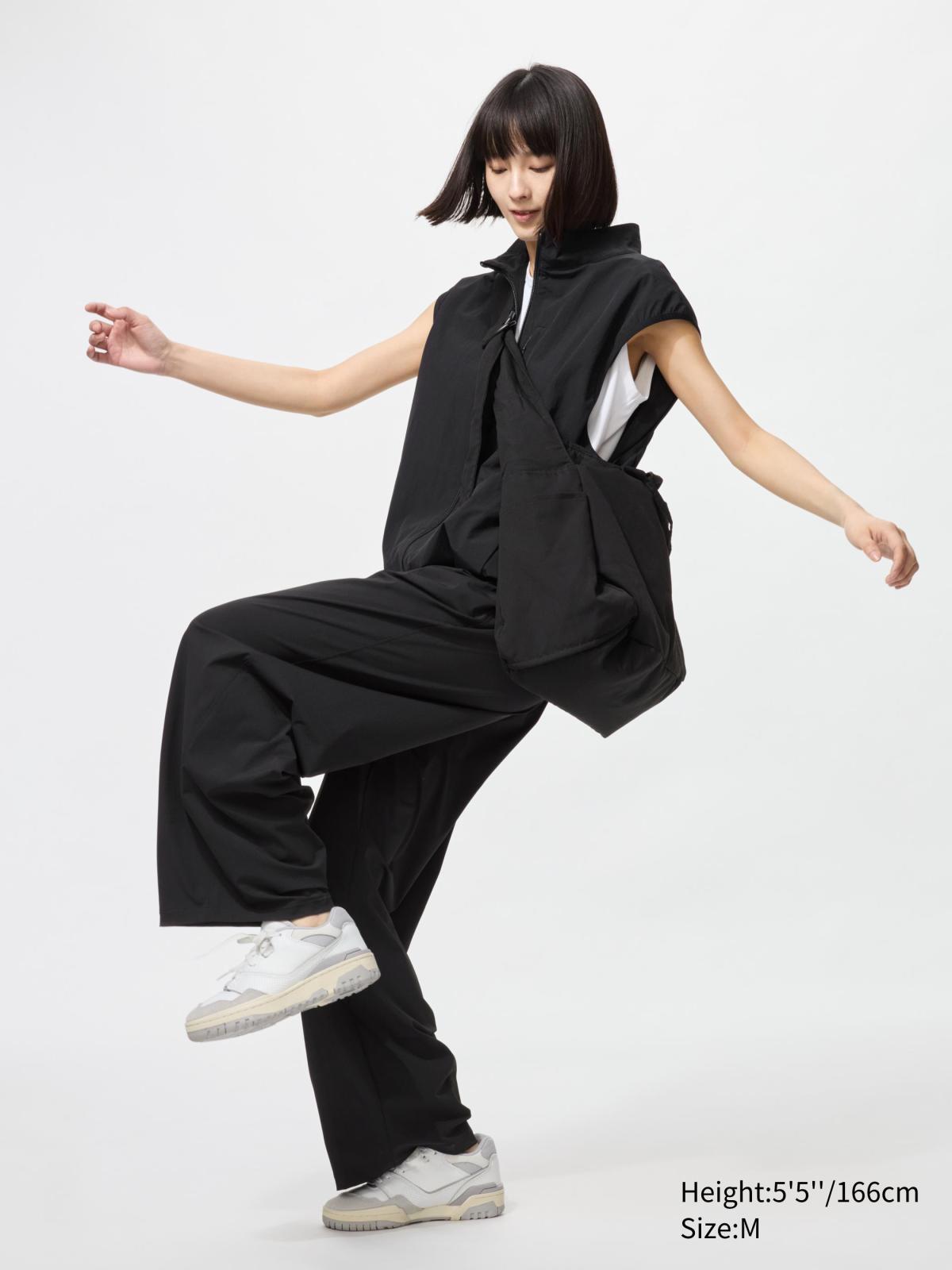 女裝, XS-3XL 特級彈性Active直筒寬褲 474481