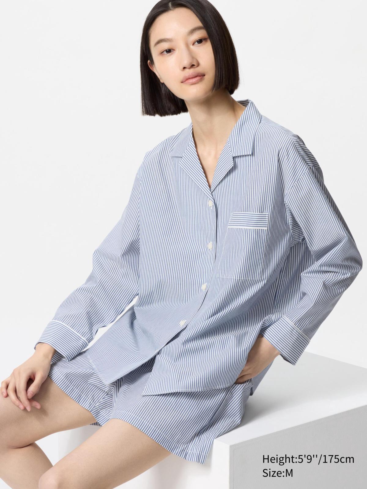 女裝, XS-3XL 休閒服組(長袖/短褲) 477007