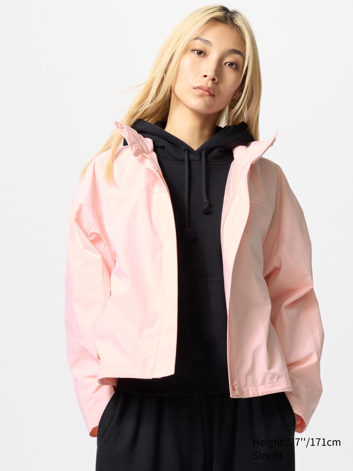 女裝L-XXL 防風立領布勞森外套 474894