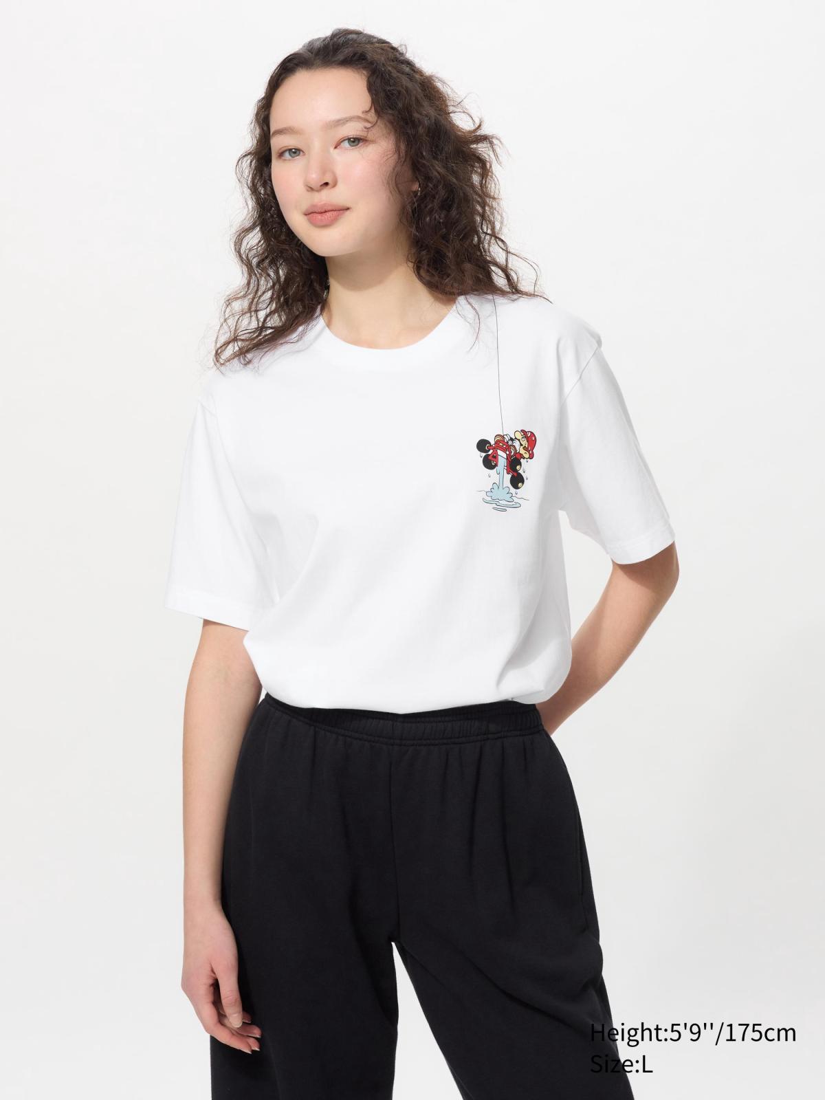 男女適穿, XS-4XL UT ARCHIVE Super Mario UT印花T恤(短袖) 480930