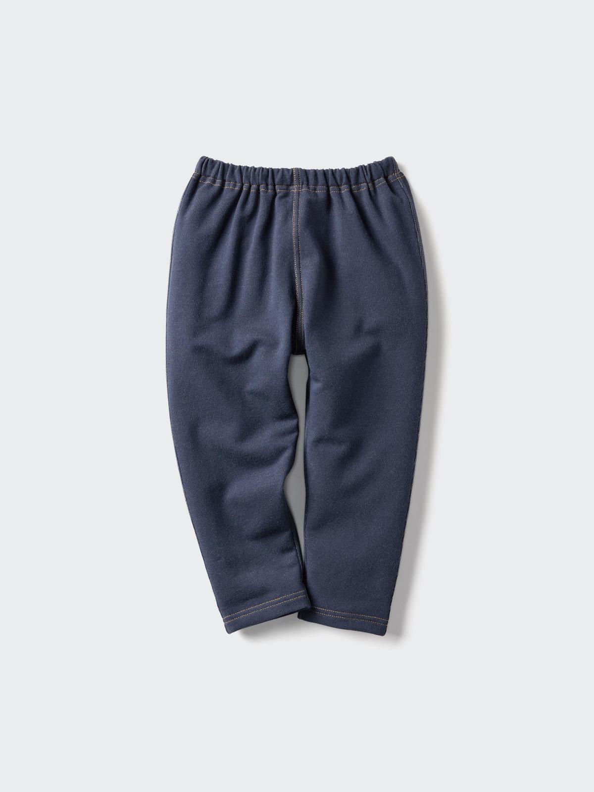 嬰幼兒80cm-120cm 寬版舒適內搭褲(10分)(牛仔) 478449