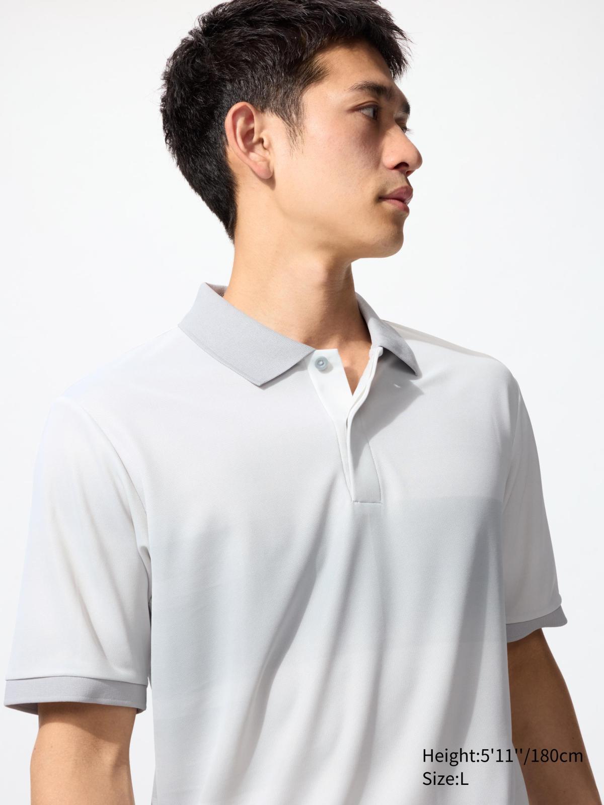 男裝XS-4XL DRY-EX POLO衫(短袖)/Kei Nishikori 475374