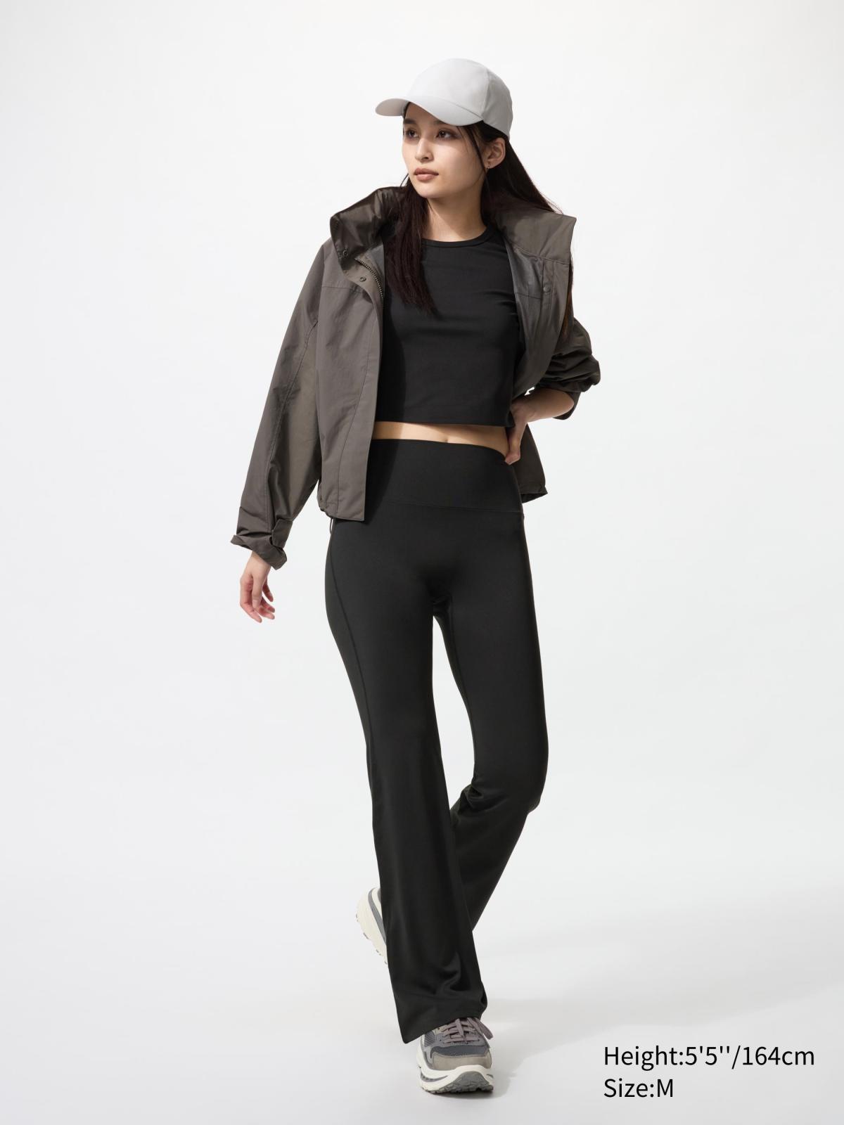 女裝AIRism柔軟喇叭緊身褲25FW