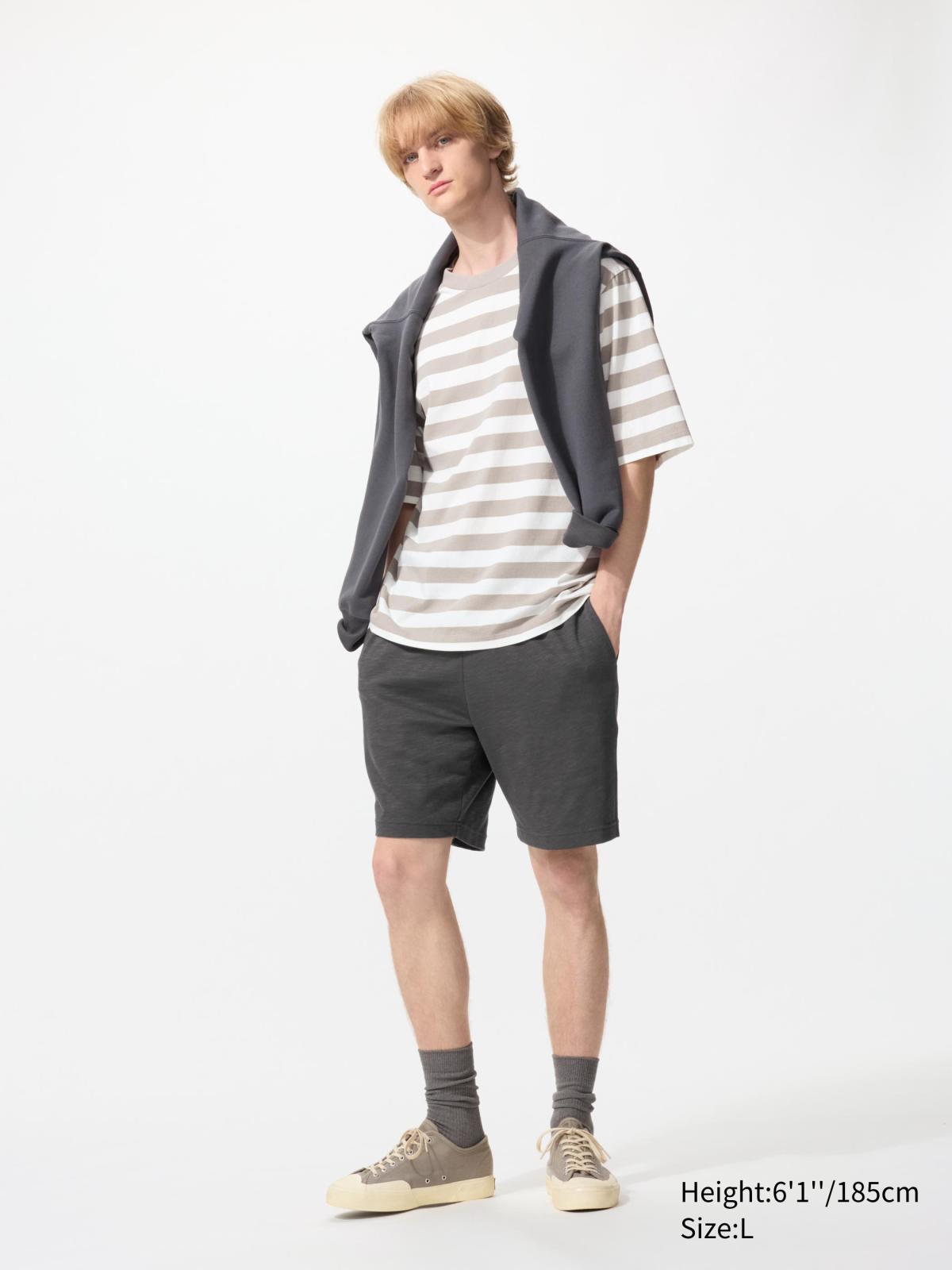男裝, S-XL AIRism 棉質短褲 481209