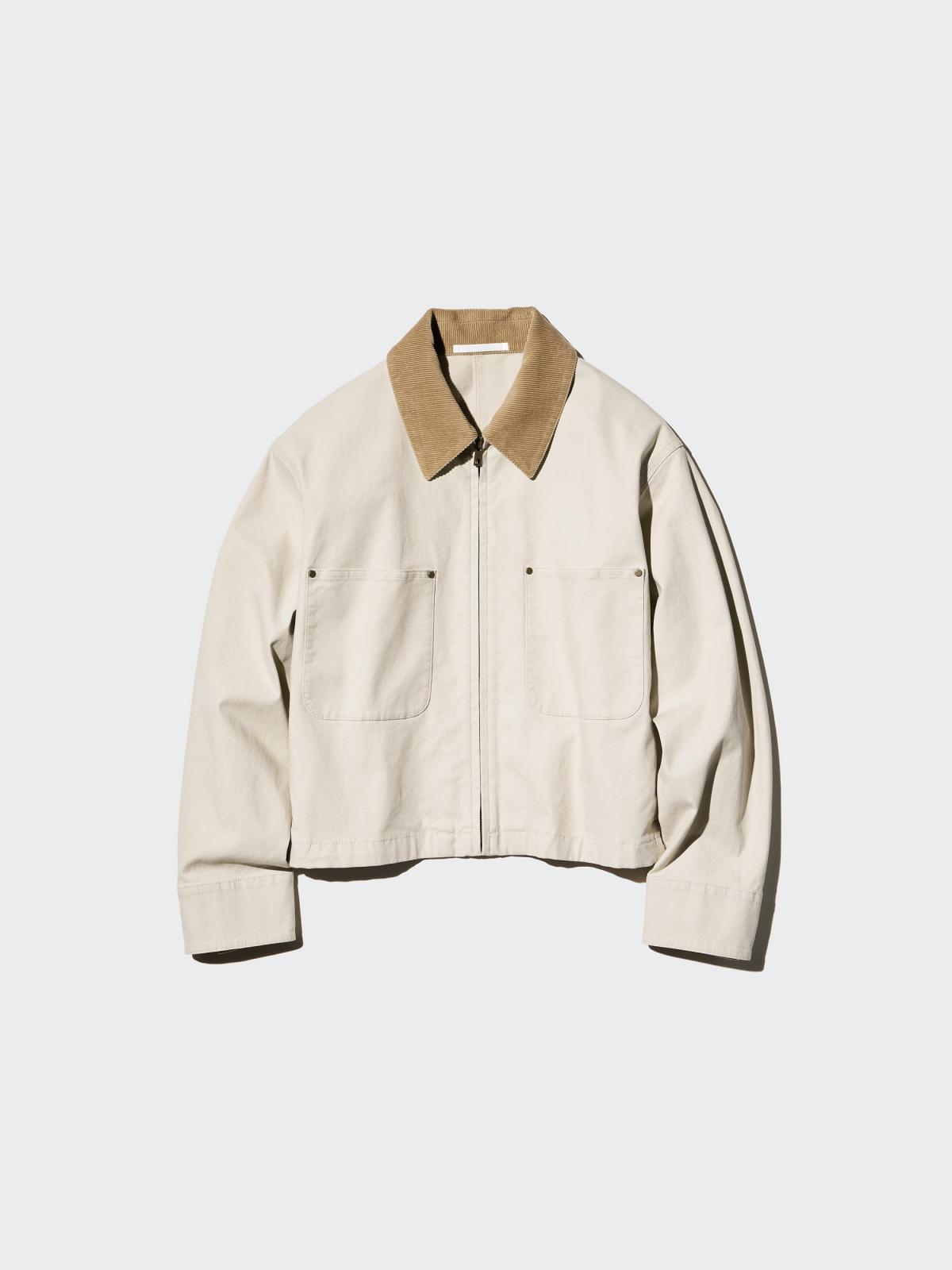 ZIP-UP SHORT JACKET