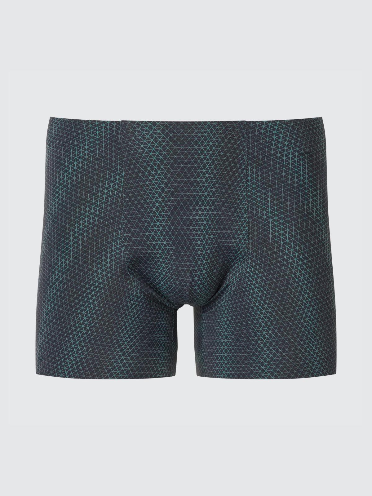 男裝, S-3XL AIRism 超無痕平口內褲(印花) 481000