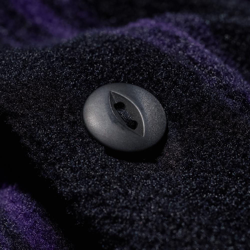 刷毛寬版開襟外套(印花)