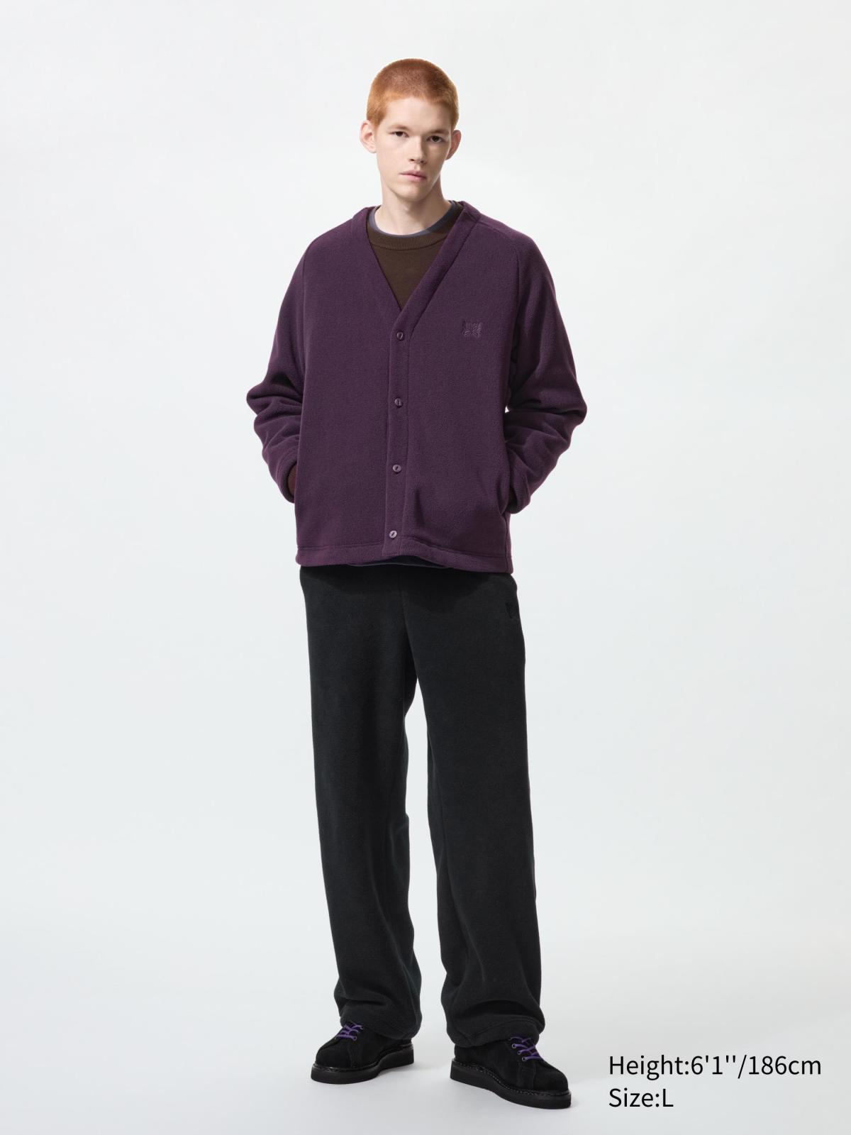 Fleece Oversized Cardigan