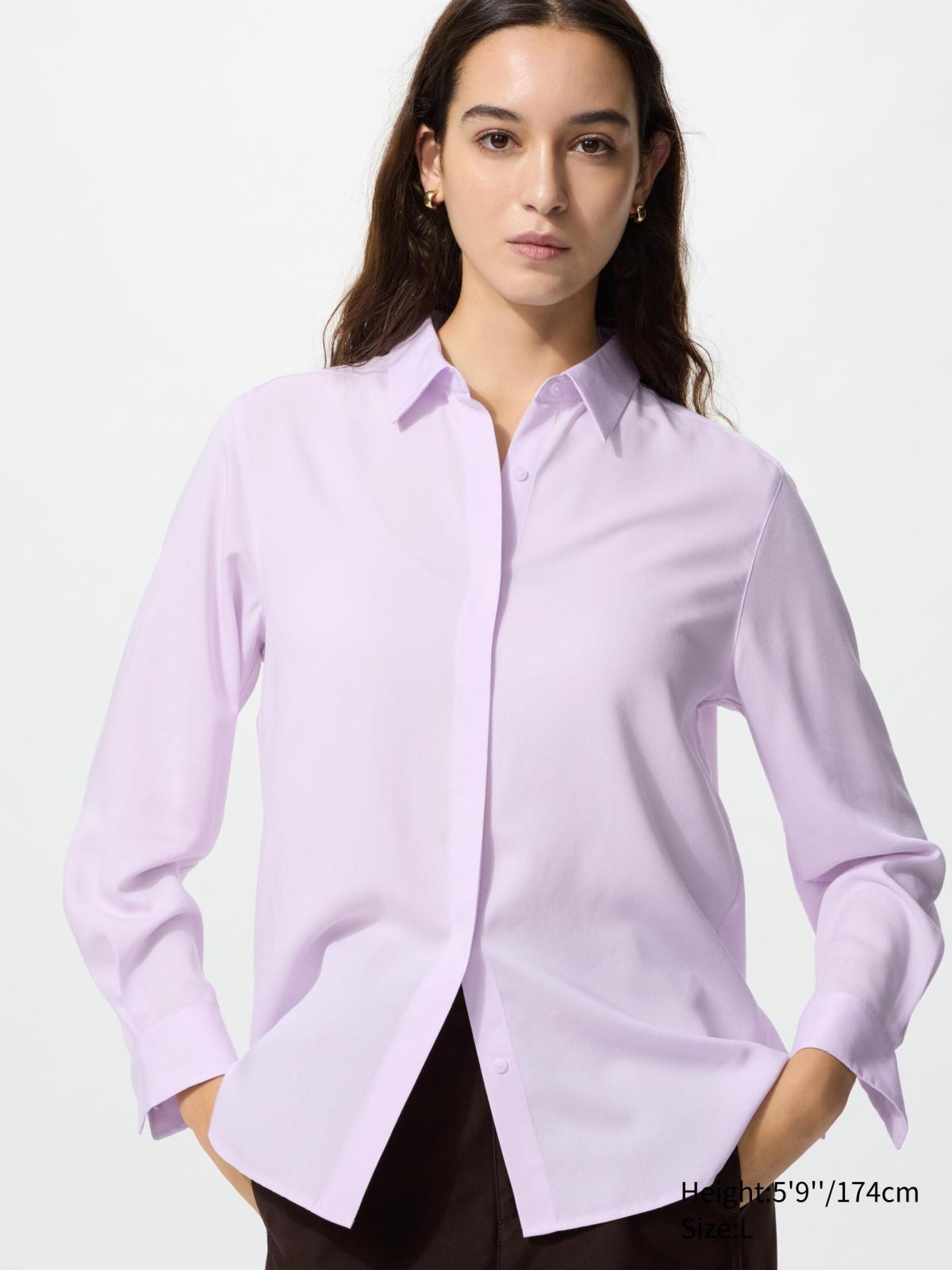 嫘縈上衣(長袖)