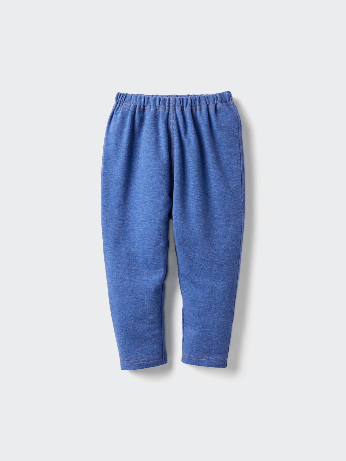 寬版舒適內搭褲(10分)(牛仔風)