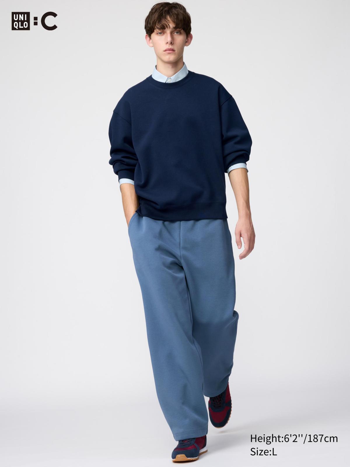 休閒寬褲(褲腳抽繩)