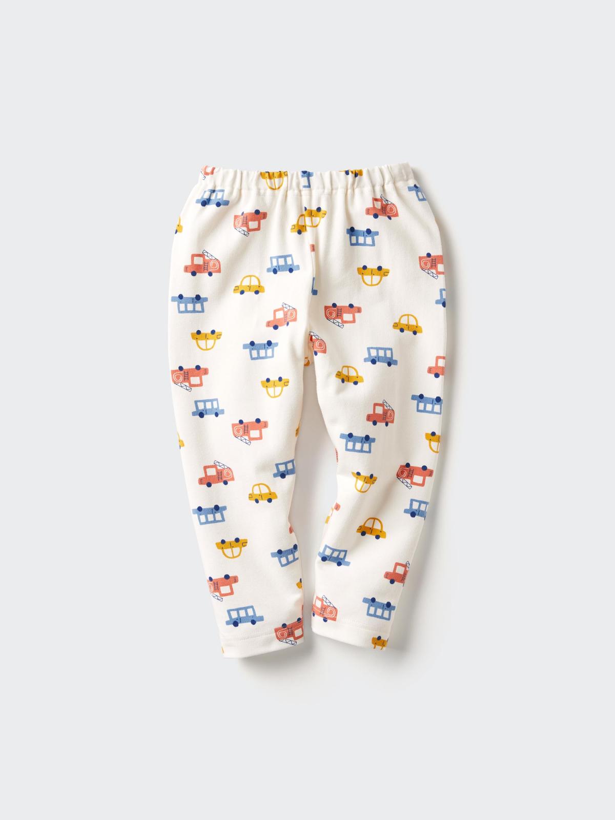 寬版舒適內搭褲(10分)(印花)