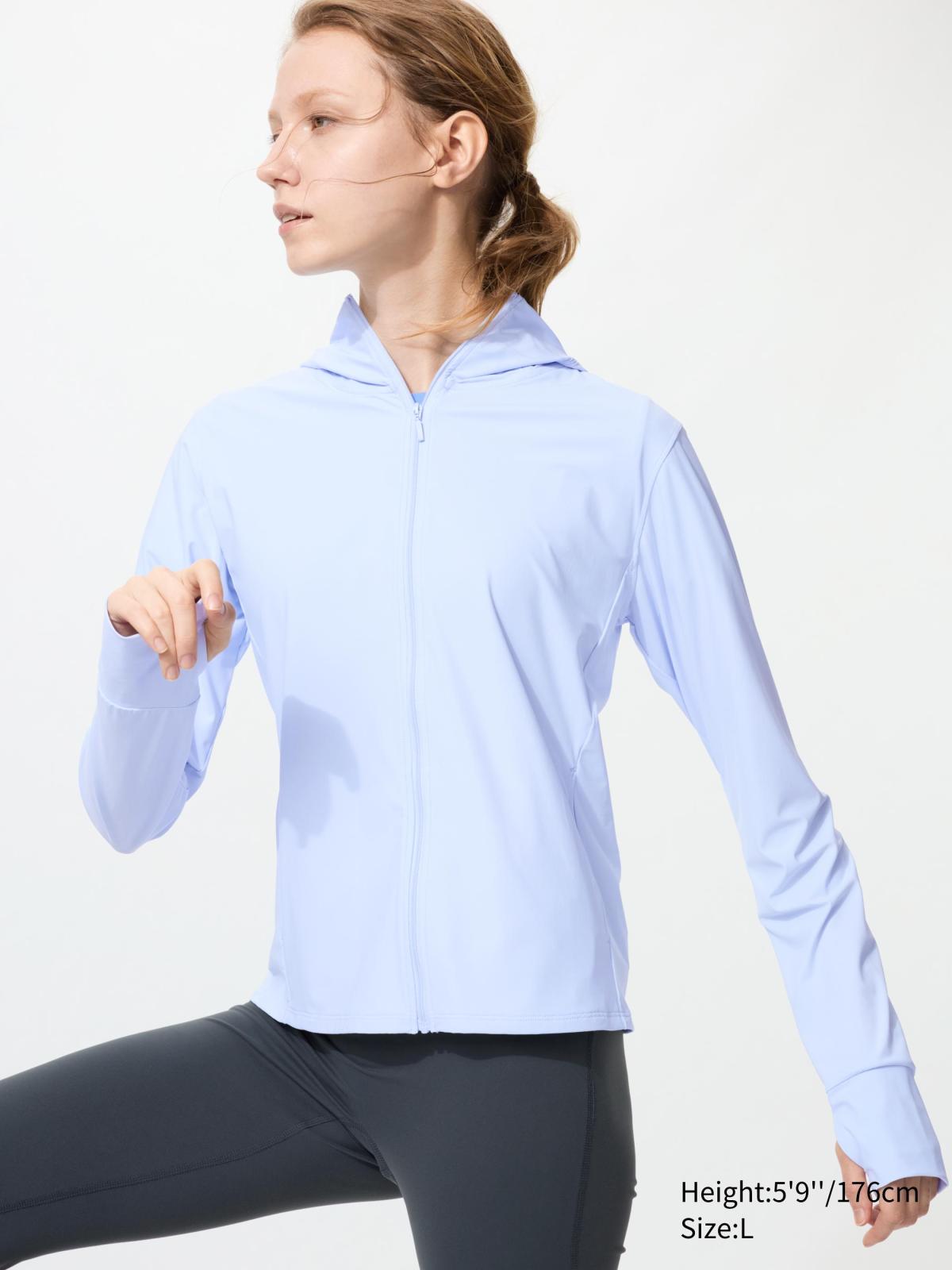 女裝 特級彈性AIRism防曬連帽外套 483281