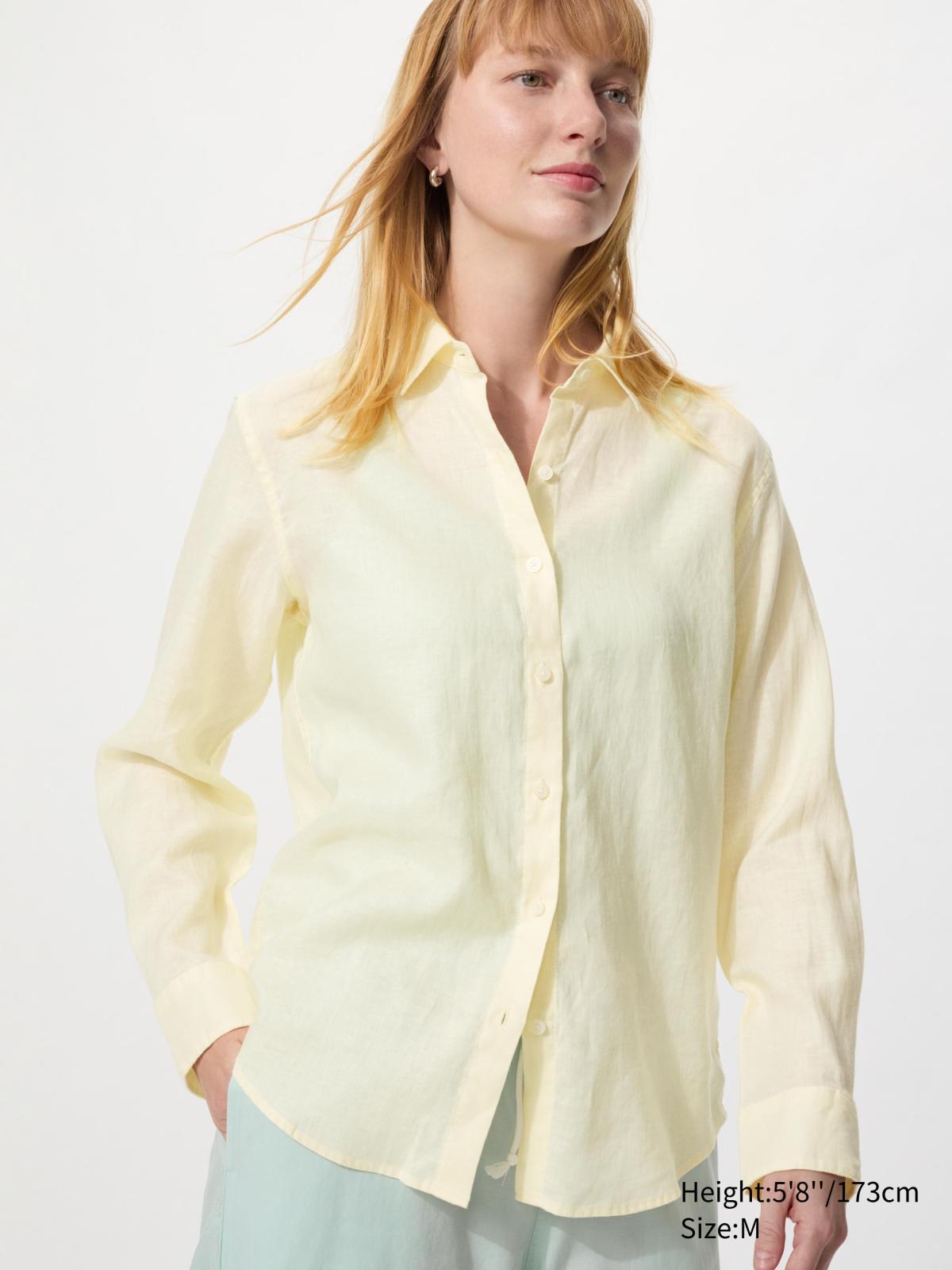 特級亞麻襯衫(長袖)