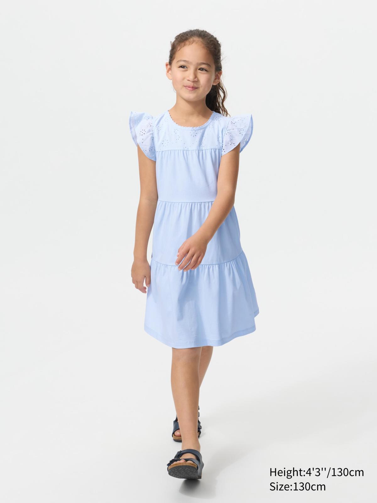 拼接洋裝(短袖)