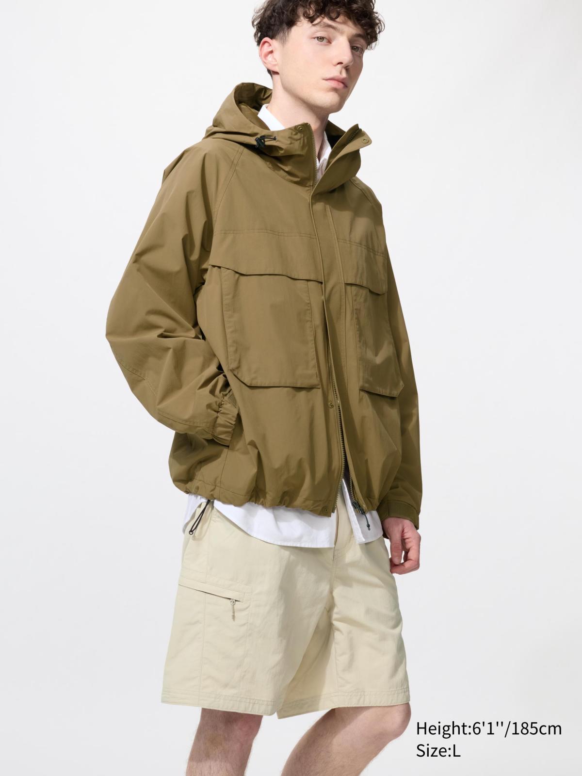 防潑水多口袋機能短褲