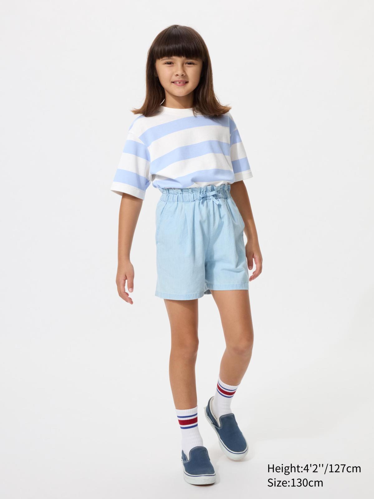 輕便短褲(牛仔)