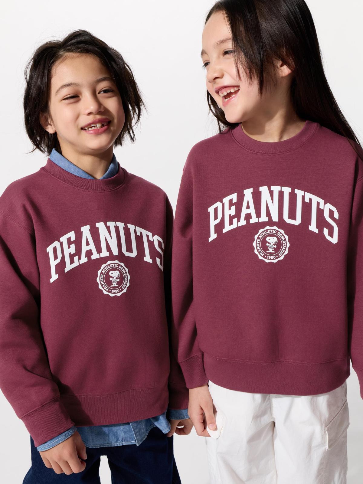 童裝 PEANUTS DRY印花休閒上衣(長袖)