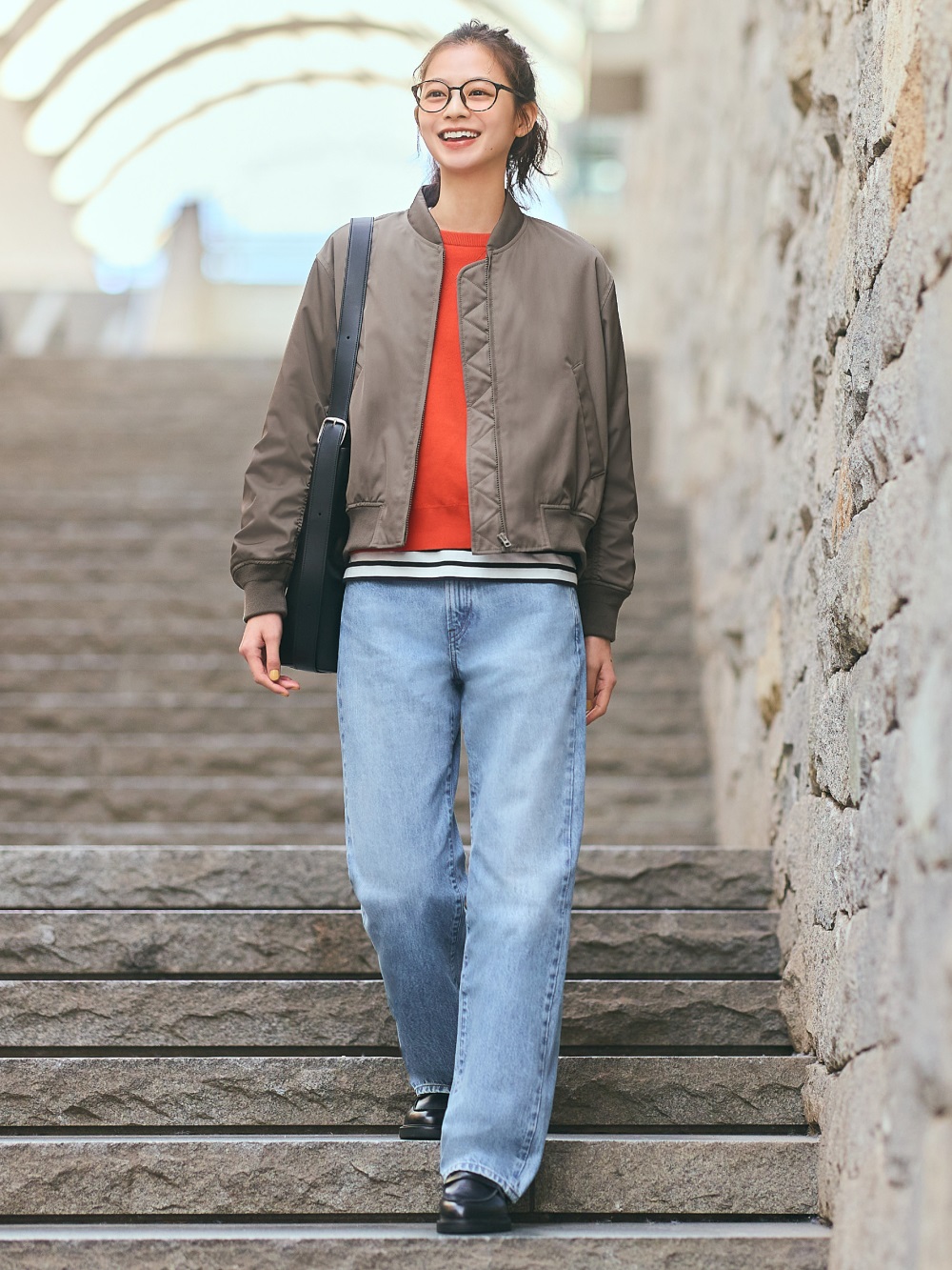 羅紋布勞森外套