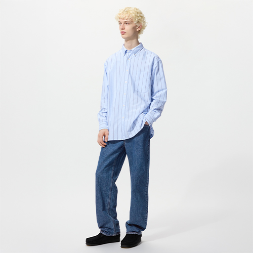 男裝 直筒牛仔褲