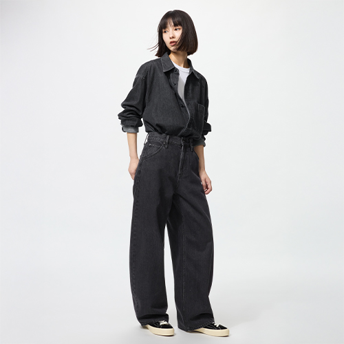 女裝 繭型牛仔褲