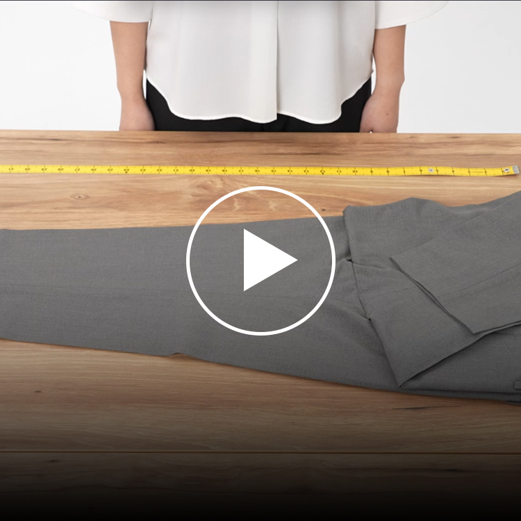 正式西裝褲的褲內檔長怎麼量？