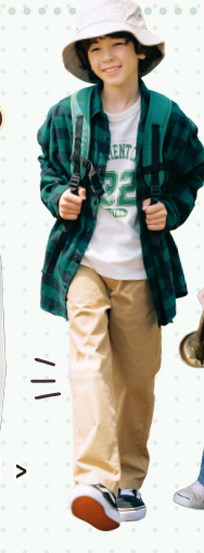 童裝 彈性輕便長褲