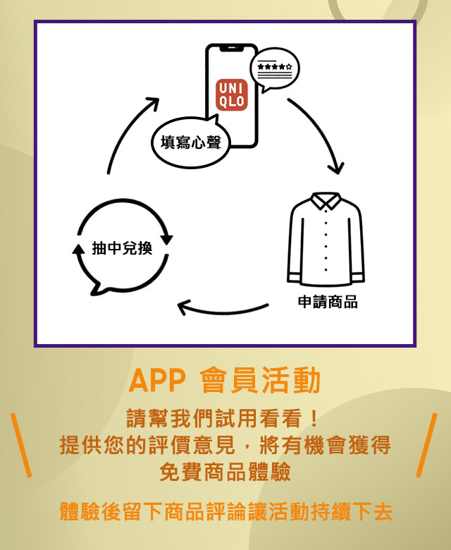 APP會員專屬 免費商品體驗月月抽