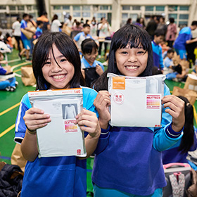 全球送暖行動，暖身也暖心！