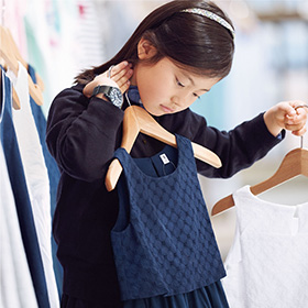 寶貝的第一次穿搭