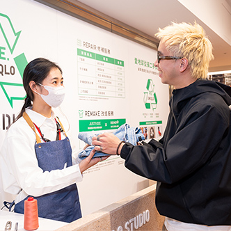 RECYCLE 回收 感謝U你響應衣物修補行動