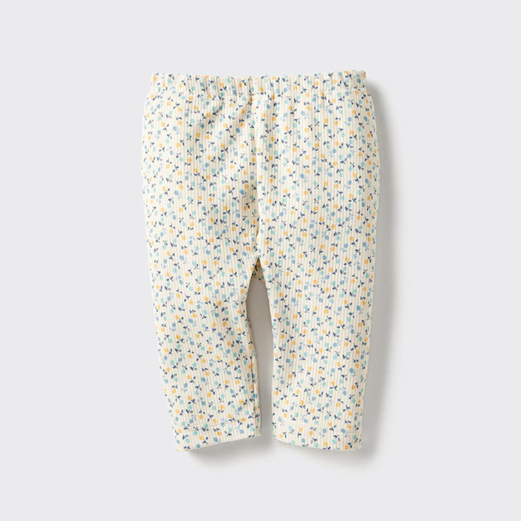 嬰幼兒 七分內搭褲(印花) 473630