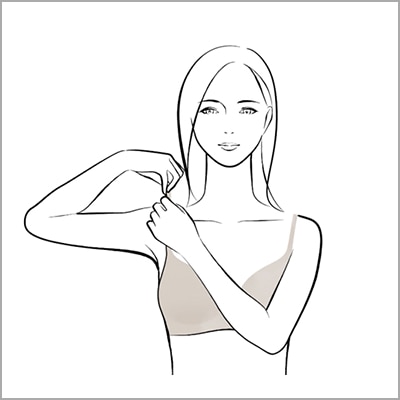 調整方法 確認2 罩杯的貼合感