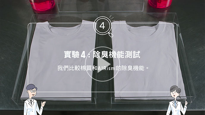 Q3. 參加社團活動或上體育課總是會汗流浹背,穿一整天是否會產生惱人異味?