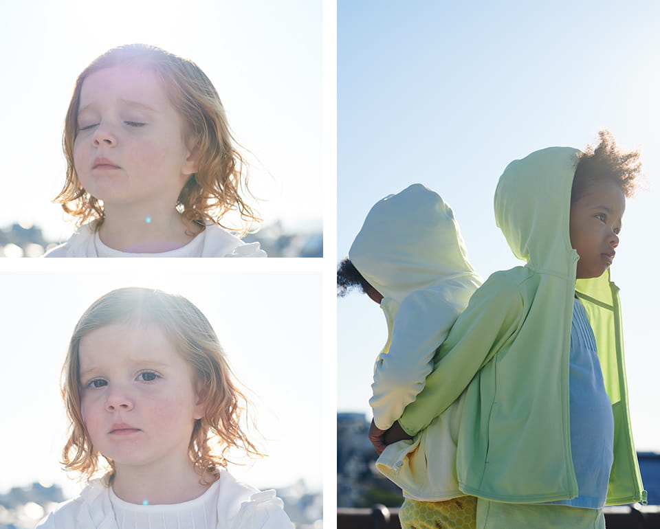 BABY TODDLER UV PROTECT MESH PARKA