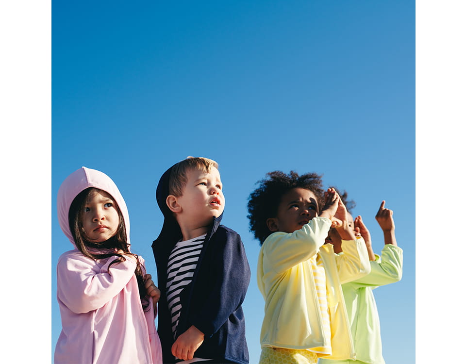 BABY TODDLER UV PROTECT MESH PARKA