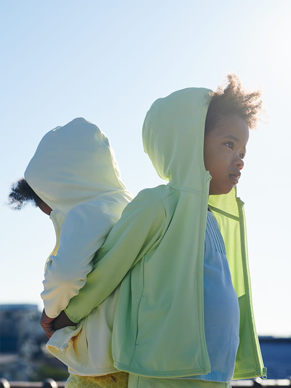BABY TODDLER UV PROTECT MESH PARKA