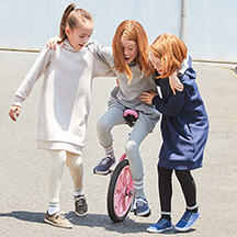 女童 特級彈性DRY 休閒洋裝 (長袖)