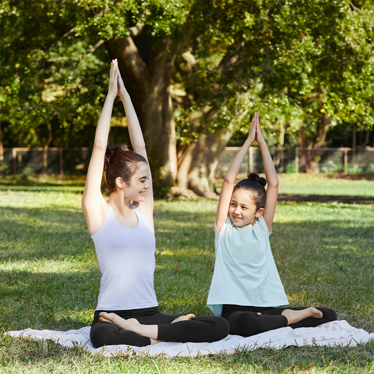 活動方便可當作瑜珈服穿著