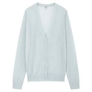 輕型V領開襟外套 (長袖)