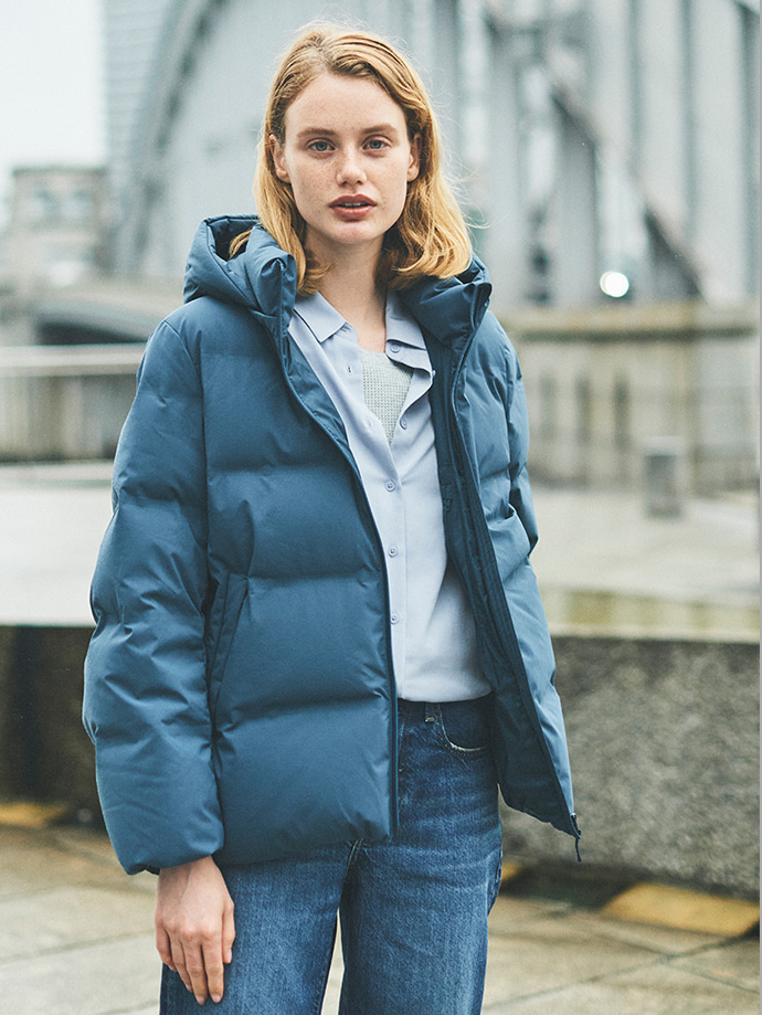 在寒流來臨時外出