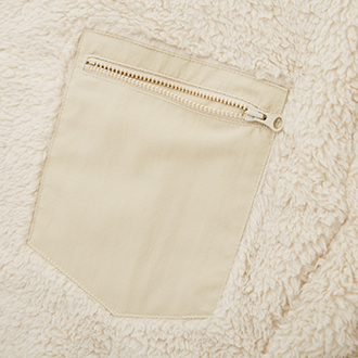 男裝 長刷毛休閒上衣