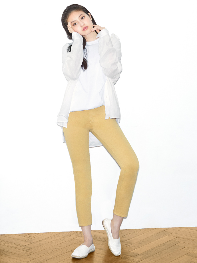 特級彈性七分緊身褲 01.